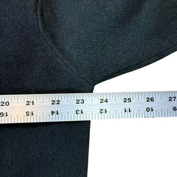 LOT OF 2 Vtg Polo Ralph Lauren 100% Lambswool Sweater Sz Large Green & Black 90s - Picture 10 of 13